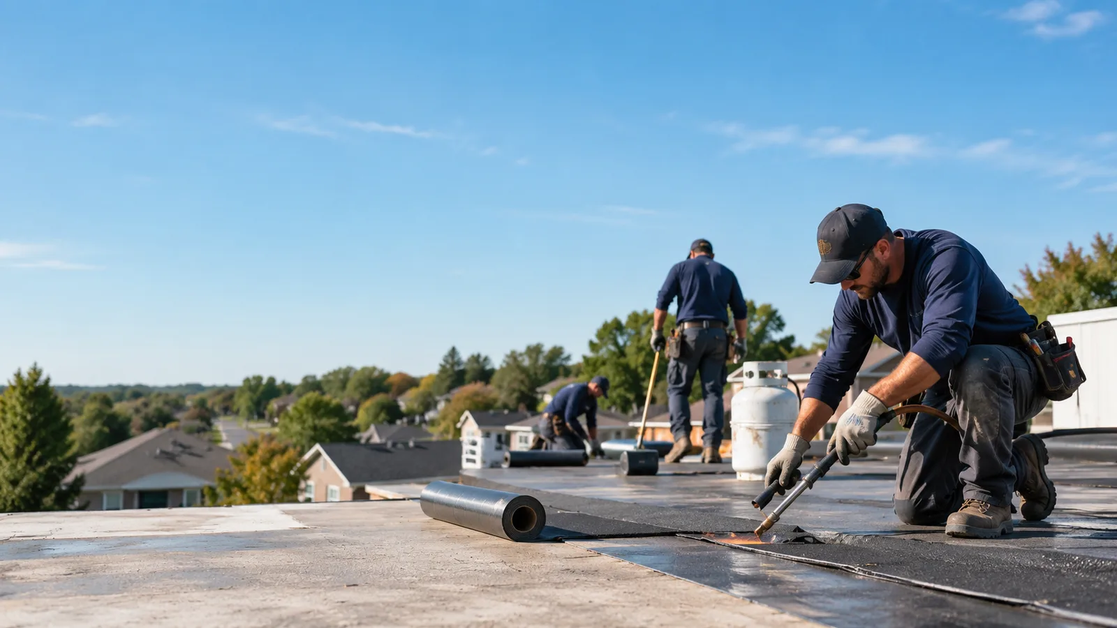 Flat Roof Leak Repair providers in Athens, LA